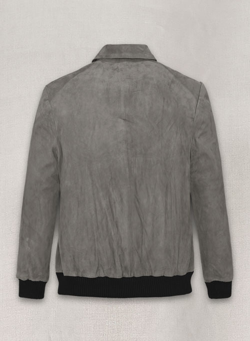 (image for) Gray Suede James McAvoy Leather Jacket