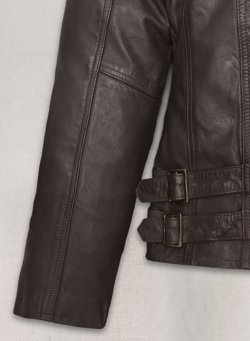 (image for) Hailey Baldwin Bieber Leather Jacket #1