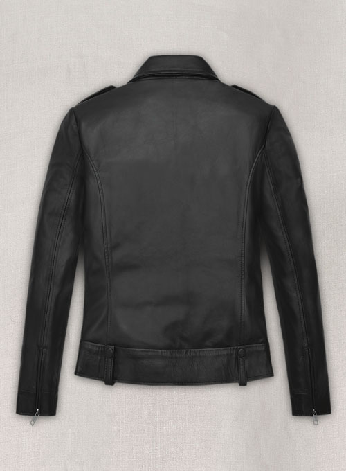 (image for) Hailey Baldwin Bieber Leather Jacket - Click Image to Close