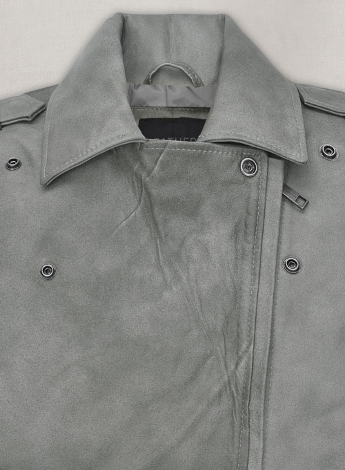 (image for) Harbor Gray Leather Jacket # 246 - Click Image to Close