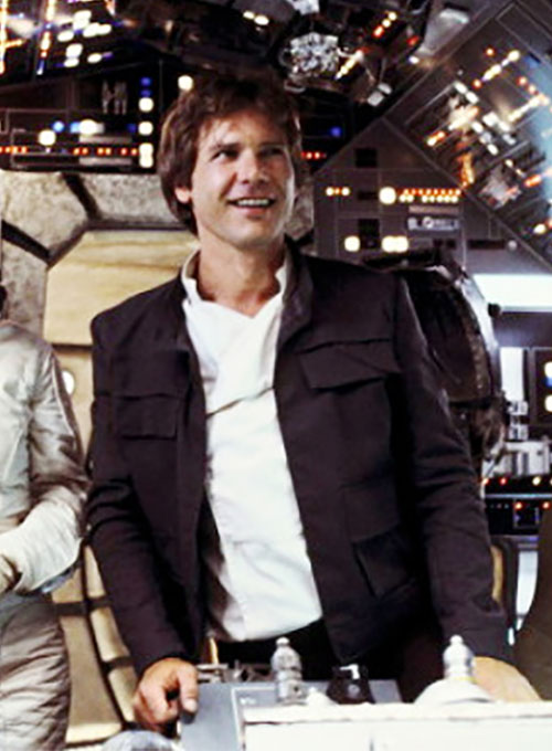 (image for) Harrison Ford The Empire Strikes Back Leather Jacket - Click Image to Close