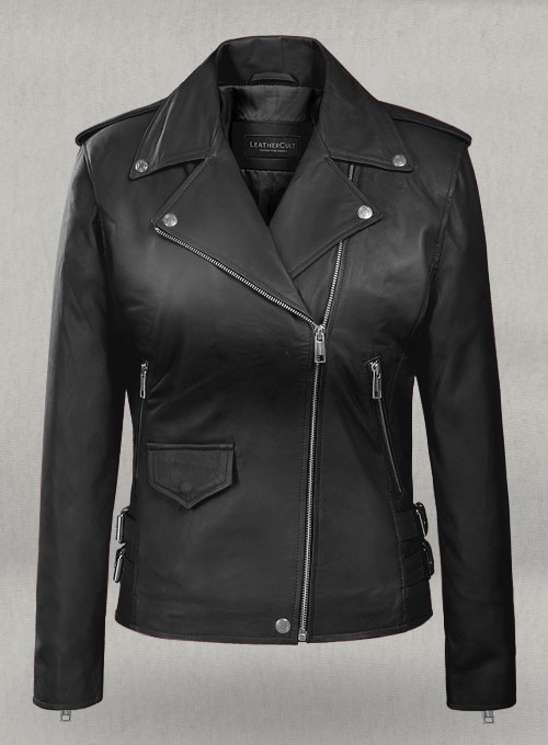 (image for) Hilary Duff Leather Jacket #3 - Click Image to Close