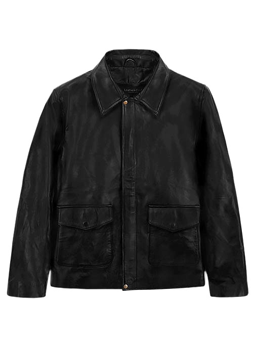 Leather jacket xxl sale