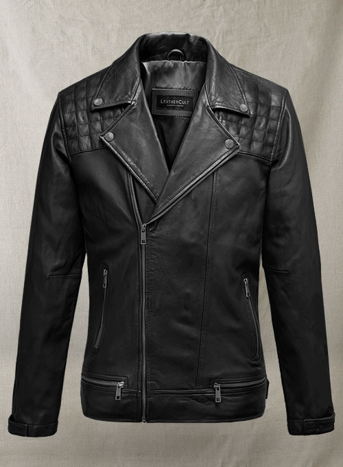 Ironwood Black Biker Leather Jacket