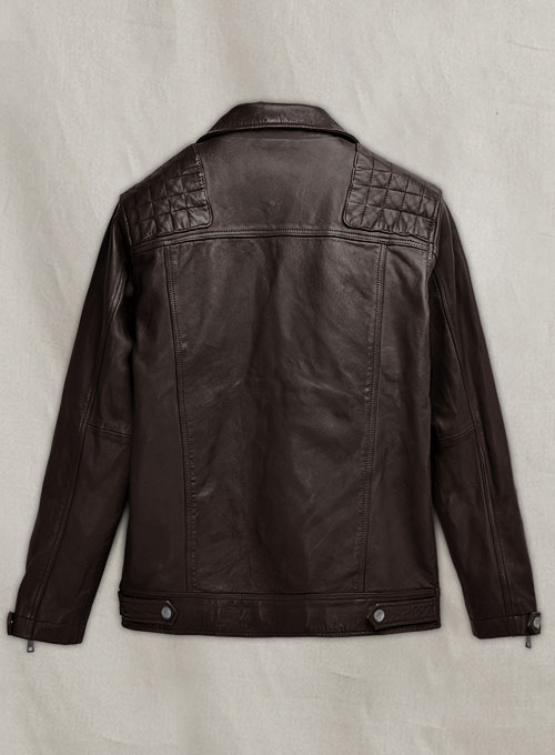 Ironwood Brown Biker Leather Jacket