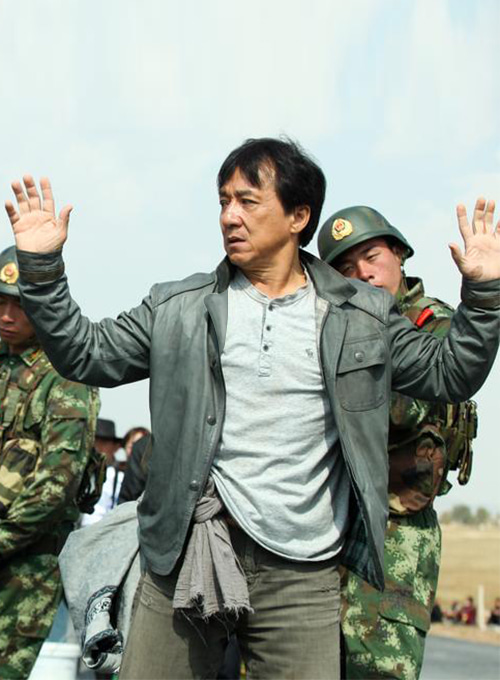 Jackie Chan Skiptrace Leather Jacket