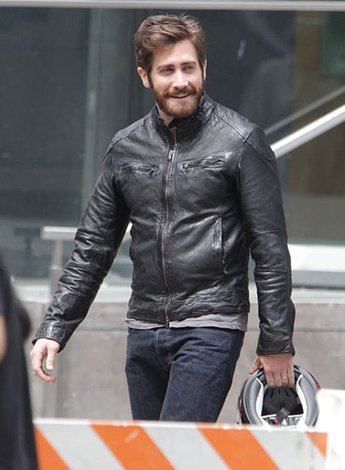 Jake Gyllenhaal Spiderman Far From Home Blue Leather Jacket - Just