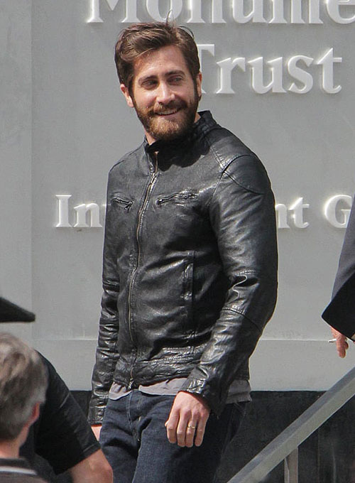 Jake Gyllenhaal Spiderman Far From Home Blue Leather Jacket - Just