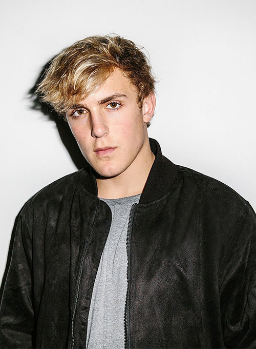 (image for) Jake Paul Leather Jacket - Click Image to Close