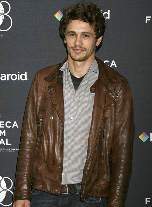 (image for) James Franco Leather Jacket - Click Image to Close