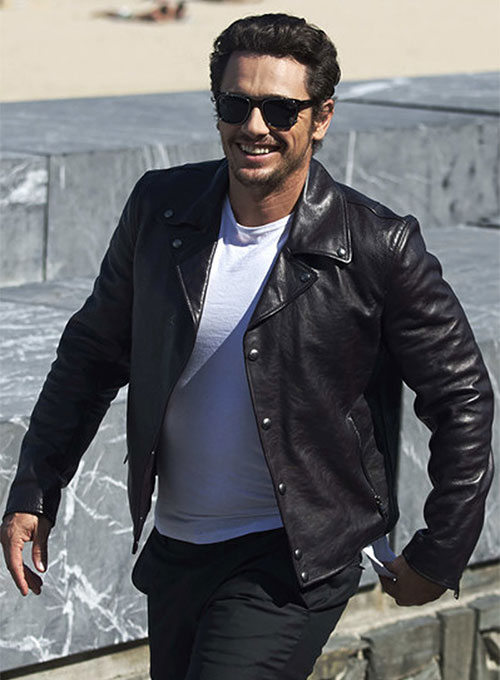 (image for) James Franco Leather Jacket #1 - Click Image to Close