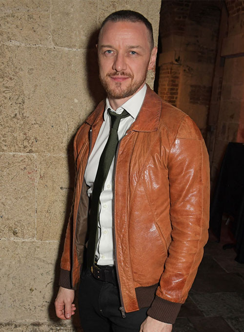 (image for) James McAvoy Leather Jacket