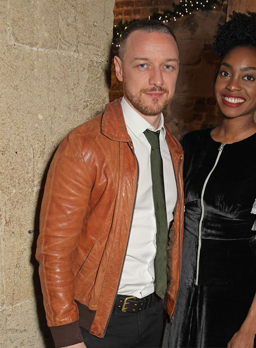 (image for) James McAvoy Leather Jacket - Click Image to Close