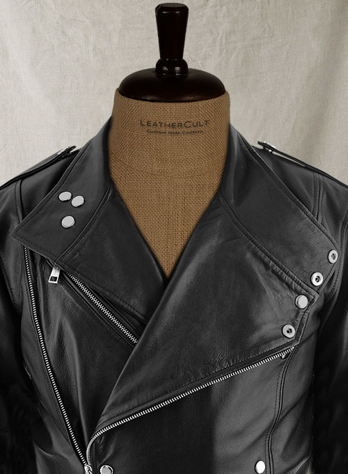 (image for) Jason Momoa Aquaman Premiere Leather Jacket - Click Image to Close