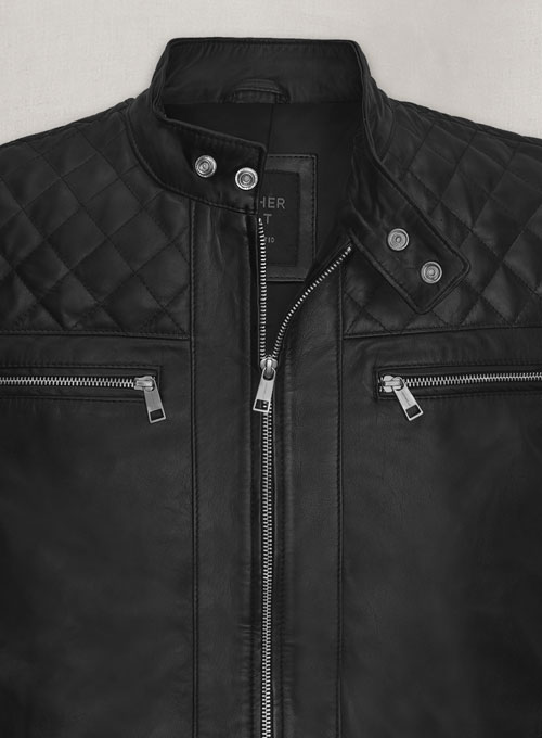 (image for) Jason Statham Expend4bles Leather Jacket - Click Image to Close