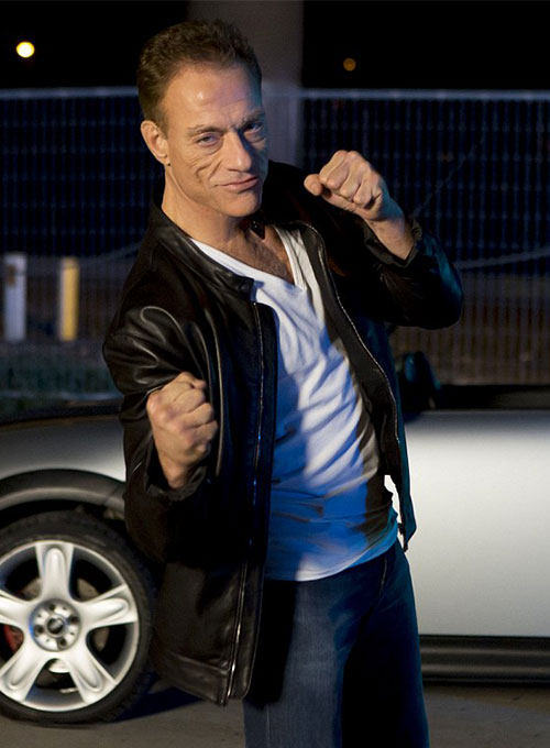 (image for) Jean-Claude Van Damme Leather Jacket