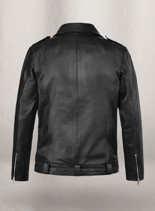 (image for) Jeffrey Morgan The Walking Dead Leather Jacket - Click Image to Close