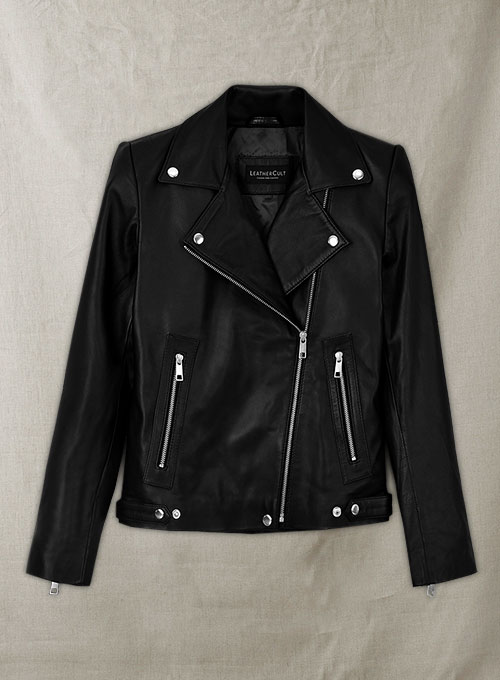 (image for) Jena Malone Leather Jacket - Click Image to Close