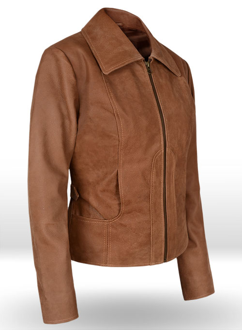 (image for) Jennifer Lopez Gigli Leather Jacket - Click Image to Close