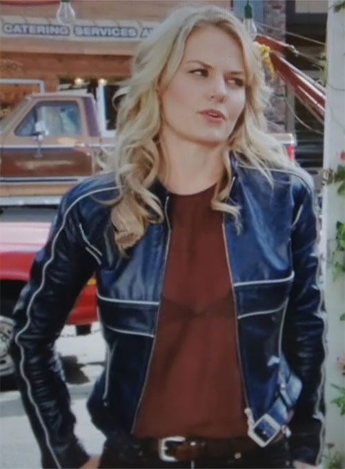 (image for) Jennifer Morrison Once Upon a Time Leather Jacket - Click Image to Close