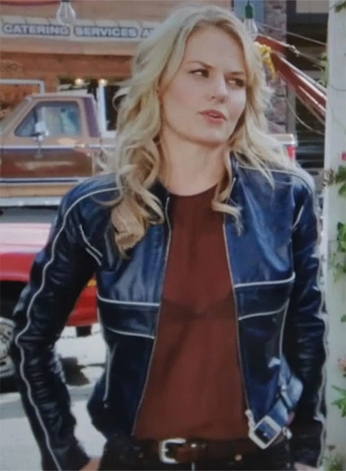 Jennifer Morrison Once Upon a Time Leather Jacket - Click Image to Close
