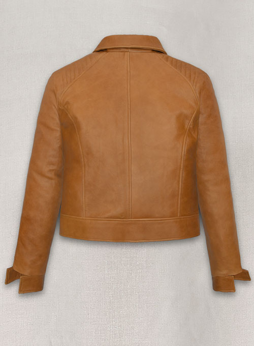 (image for) Jenna Ortega Finestkind Leather Jacket