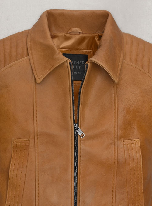 (image for) Jenna Ortega Finestkind Leather Jacket - Click Image to Close