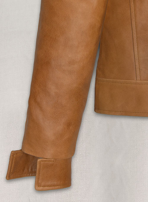 (image for) Jenna Ortega Finestkind Leather Jacket - Click Image to Close