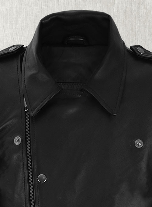 (image for) Jim Carrey Toronto International Film Festival Leather Jacket - Click Image to Close