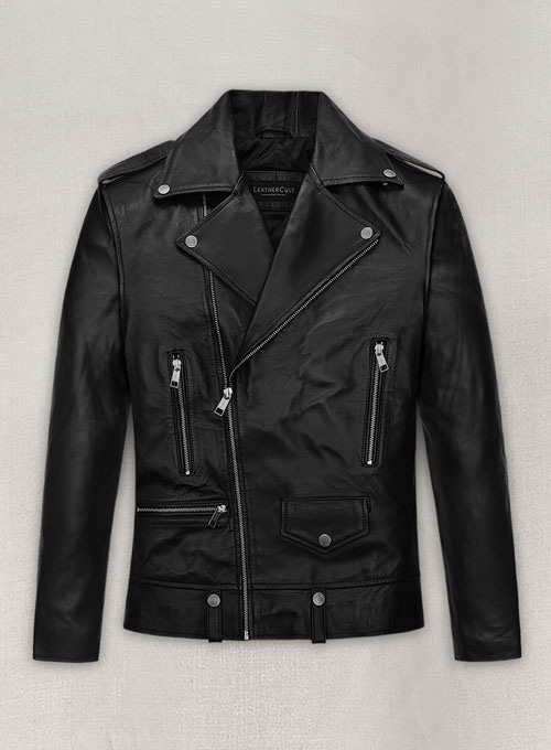 Jacket Makers Jimin Face Leather Jacket