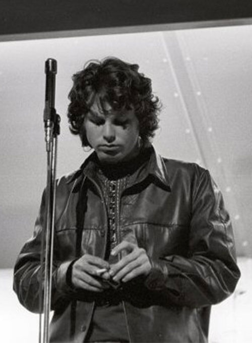 (image for) Jim Morrison Classic Leather Shirt - Click Image to Close