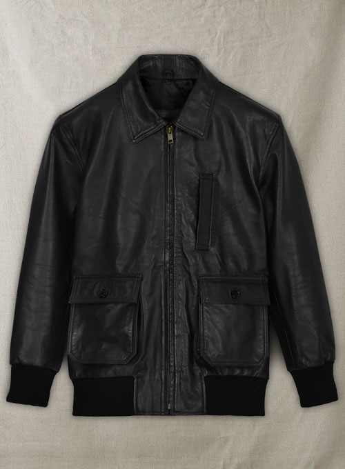 (image for) John Cho Leather Jacket - Click Image to Close
