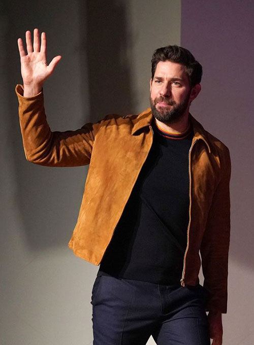 (image for) John Krasinski Suede Jacket - Click Image to Close