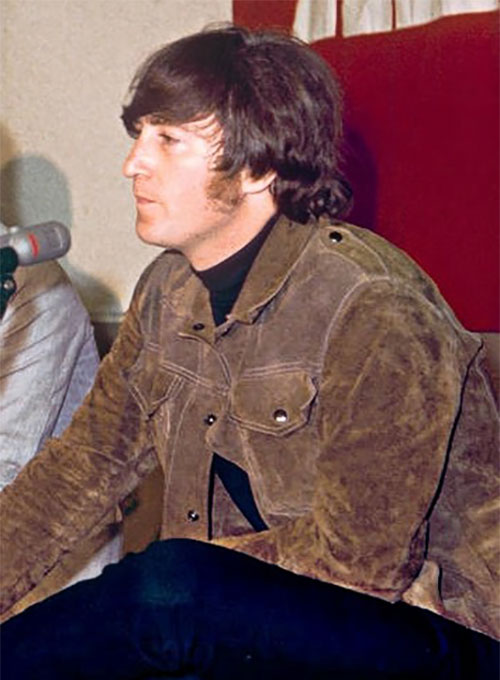 John Lennon Rubber Soul (The Beatles) Suede Jacket