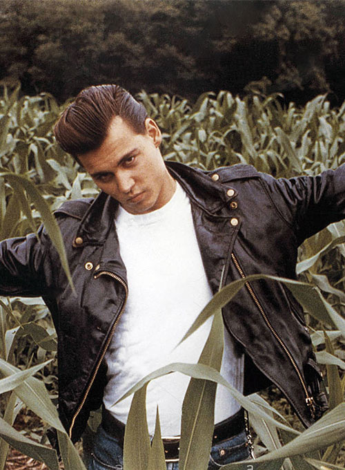 Johnny Depp Cry- Baby Leather Jacket - Click Image to Close