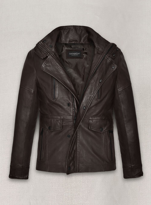 (image for) John Travolta From Paris with Love Leather Jacket - Click Image to Close