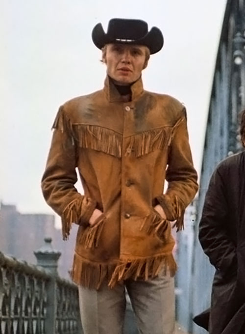 (image for) Jon Voight Midnight Cowboy Leather Jacket - Click Image to Close