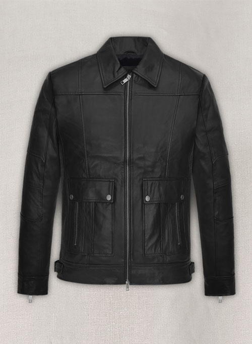(image for) Jungkook Leather Jacket #1 - Click Image to Close