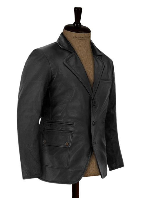 (image for) Jean-Claude Van Damme Until Death Leather Blazer - Click Image to Close