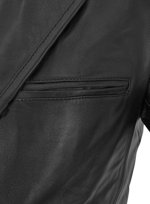 Jean-Claude Van Damme Until Death Leather Blazer - Click Image to Close