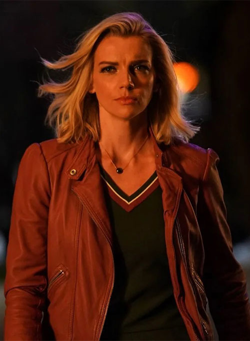(image for) Kara Killmer Chicago Fire Leather Jacket - Click Image to Close