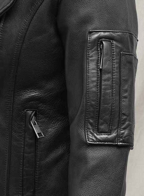 Karen Gillan Leather Jacket - Click Image to Close