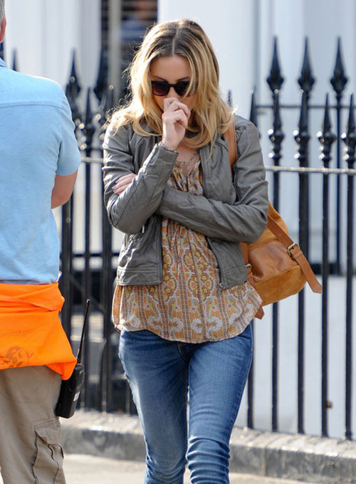 (image for) Kate Hudson Leather Jacket #2