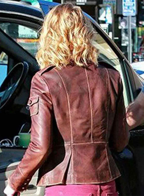 (image for) Katherine Heigl Leather Jacket - Click Image to Close