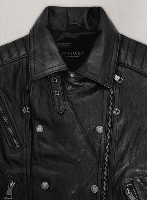 (image for) Keira Knightley Leather Jacket