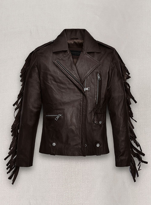 (image for) Kendall Jenner Leather Jacket #3 - Click Image to Close