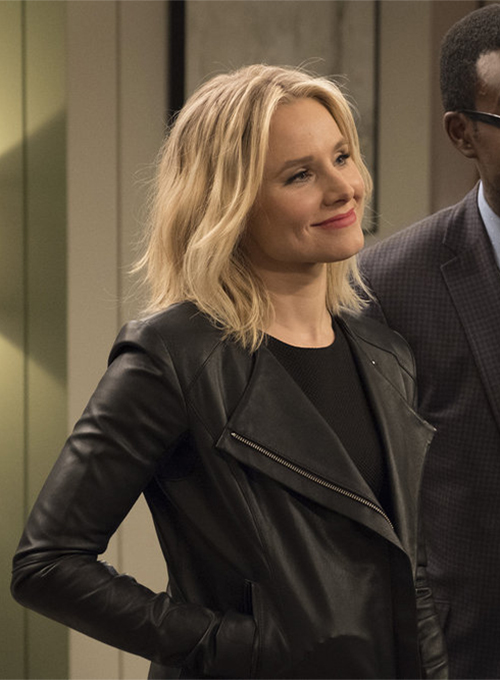 (image for) Kristen Bell The Good Place Leather Jacket - Click Image to Close