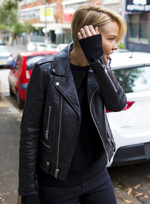 Lara Bingle Leather Jacket