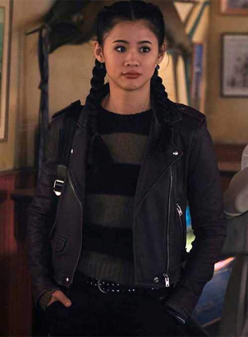 (image for) Leah Newis Nancy Drew Leather Jacket