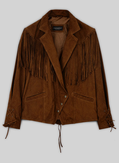 (image for) Fringe Leather Jacket #1012 - Click Image to Close